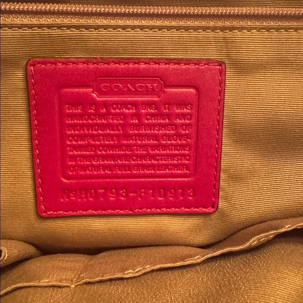 Vintage Coach Hampton Soho Satchel - Picture 4 of 8